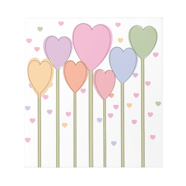 Bloco De Notas Lolipps Whimsical Heart (Frente)