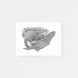 Bloco De Notas Lontra bonito