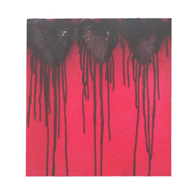 Bloco De Notas Love Bleeds Black (Frente)