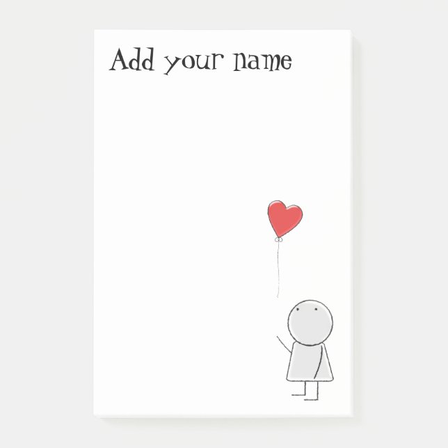 Bloco De Notas Love Boy (Frente)