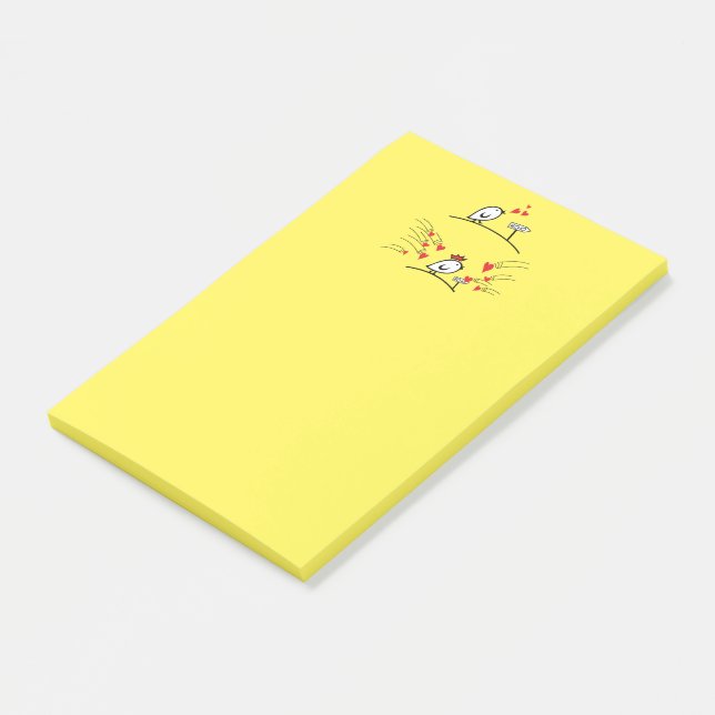 Bloco De Notas LOVE ECHO - Comic Birds Tweetlercools 1 (Inclinado)