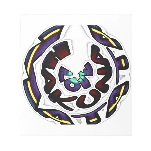 Bloco De Notas Love Hakuna Matata Art Impressão (Frente)