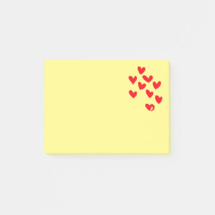Bloco De Notas Love Heart Posta Notas