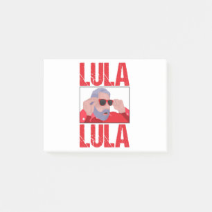 Bloco De Notas Lula Meme com óculos Sunitas
