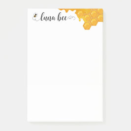 Bloco De Notas Luna Bee Posta-It Notes