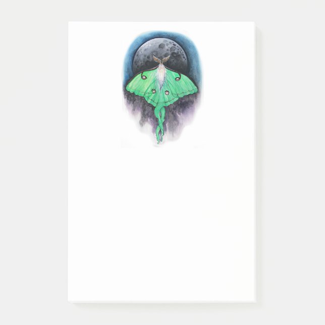 Bloco De Notas Luna Moon Moth (Frente)