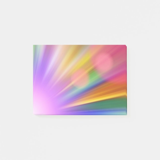 Bloco De Notas Luz abstrata (Frente)