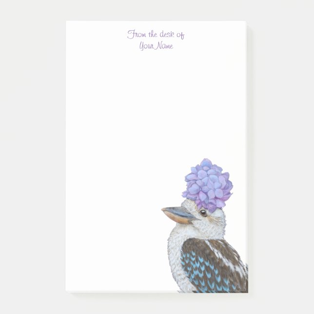 Bloco De Notas Mabel, as notas de posto kookaburra (Frente)