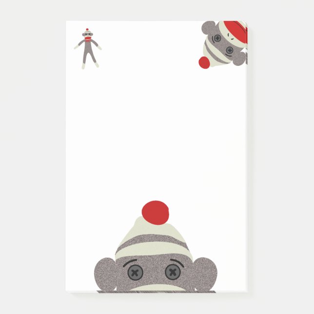 Bloco De Notas Macaco da peúga (Frente)