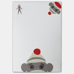 Bloco De Notas Macaco da peúga