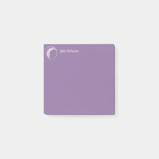 Bloco De Notas Macarão Roxo do Escritor
