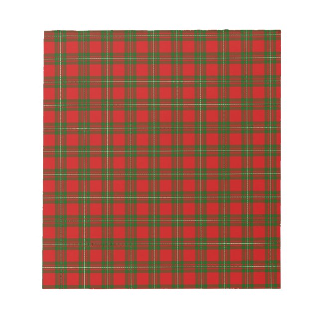 Bloco De Notas MacGregor Tartan (Frente)