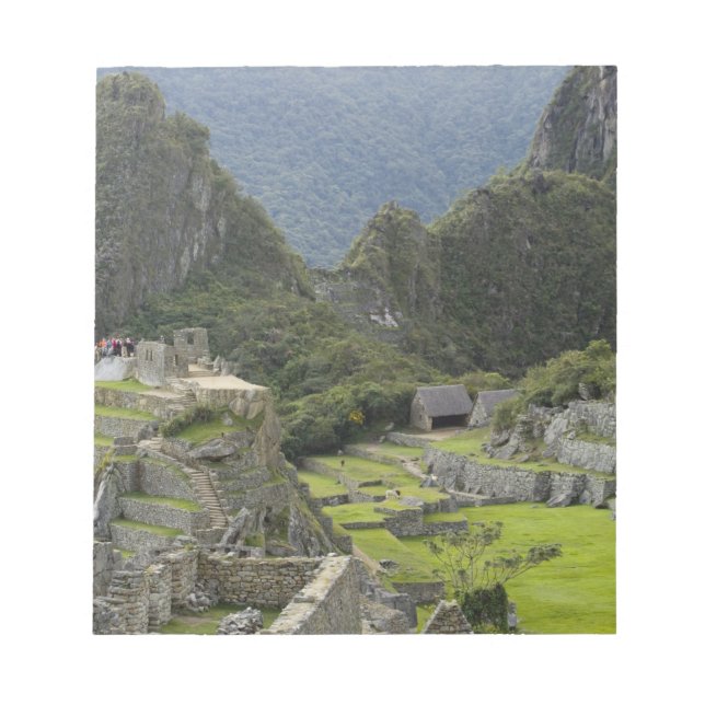 Bloco De Notas Machu Picchu, ruínas da cidade inca, Peru. 2 (Frente)