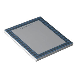 Bloco De Notas MacKay Blue Ancient Original Scottish Tartan