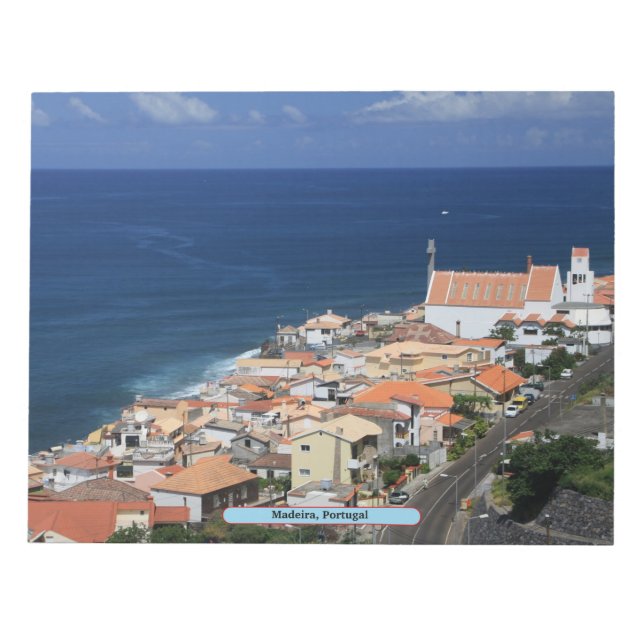 Bloco De Notas Madeira, Portugal (Frente)