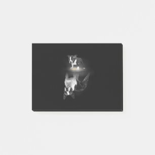 Bloco De Notas Mãe de cão BostonTerrier Dog Dover Dift Mãe Pai