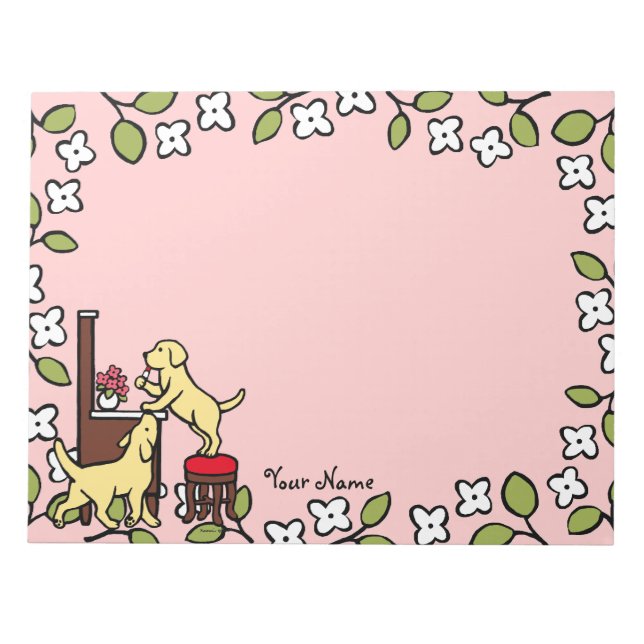 Bloco De Notas Mãe Personalizada, Coleta Amarela Duo (Frente)