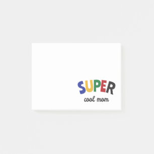 Bloco De Notas Mãe super legal