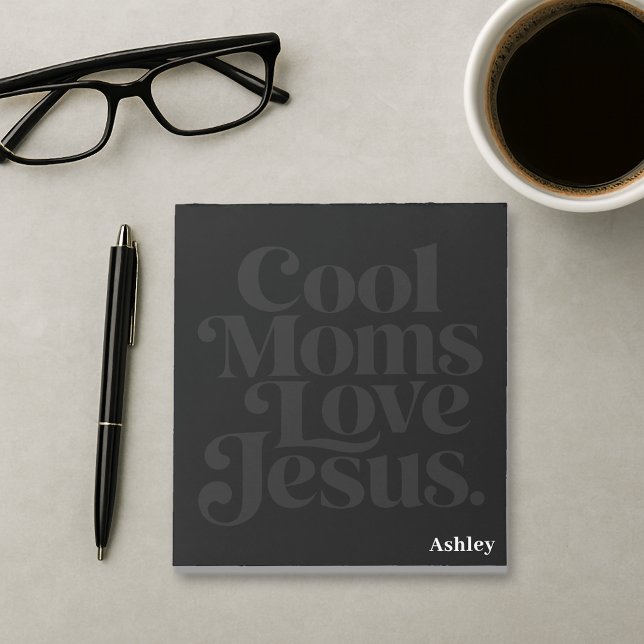 Bloco De Notas Mães Legais Amam Jesus (Criador carregado)