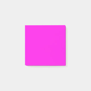 Bloco De Notas  Magenta brilhante (cor sólida) 