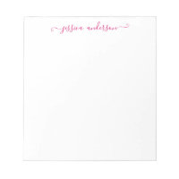 Magenta Elegante Magenta Rosa Girly Script