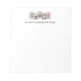 Bloco De Notas Mah Jongg Notepad