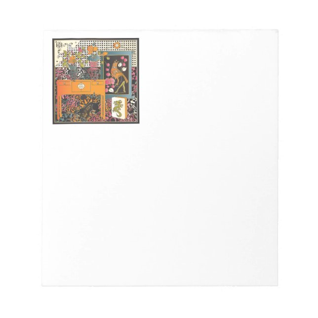 Bloco De Notas Mah Jongg Orange Mesa (Frente)