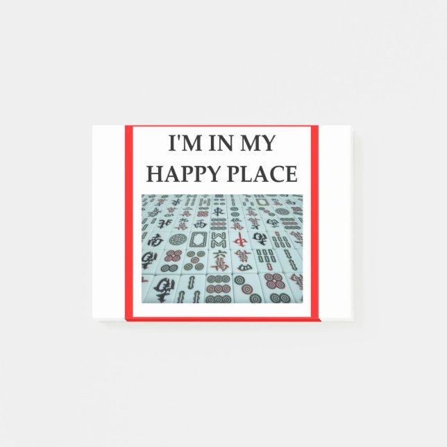 Bloco De Notas mahjong (Frente)