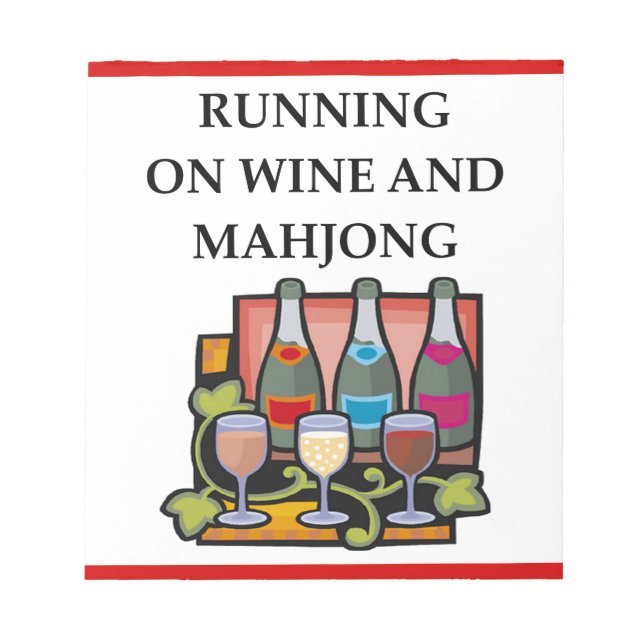 BLOCO DE NOTAS MAHJONG (Frente)