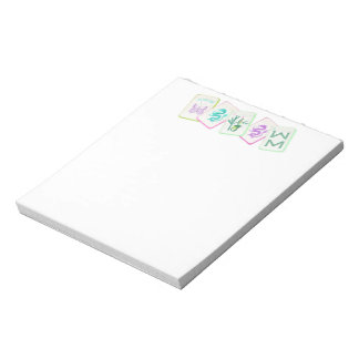 BLOCO DE NOTAS MAHJONG NOTEPAD