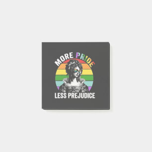 Bloco De Notas Mais Orgulho menos preconceito LGBT Orgulho gay mê