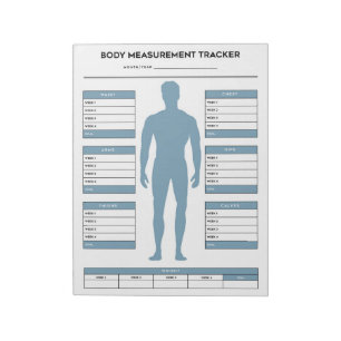 Bloco De Notas Malhação de Perda de Peso do Controlador de Mediçõ