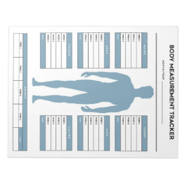 Bloco De Notas Malhação de Perda de Peso do Controlador de Mediçõ