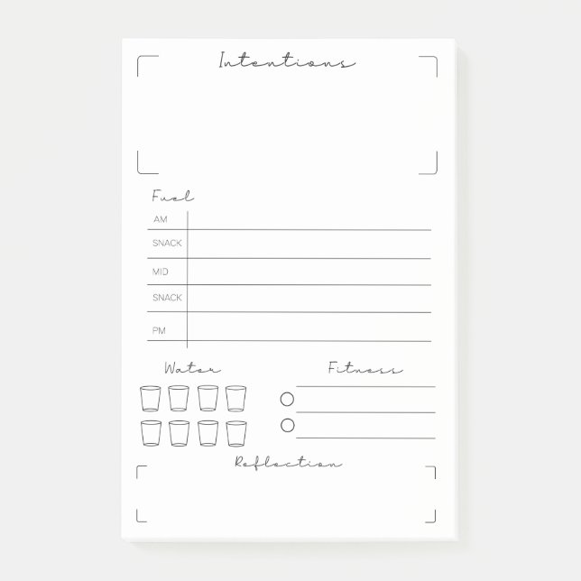 Bloco De Notas Malhação e Controlador de Integridade (Frente)