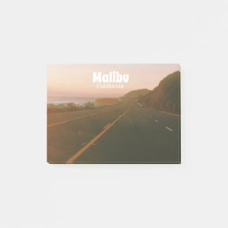 Bloco De Notas Malibu, Viagem pela Califórnia