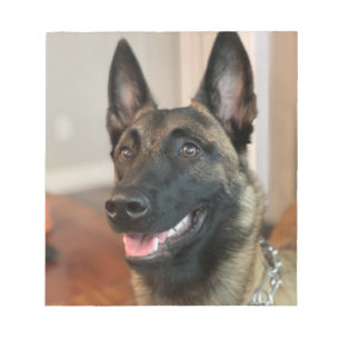 Bloco De Notas Malinois Dog