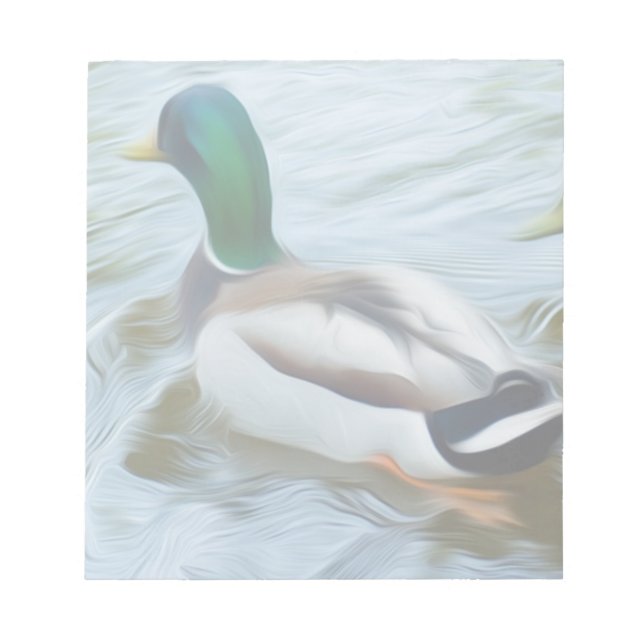 Bloco De Notas Mallard Ducks (Frente)