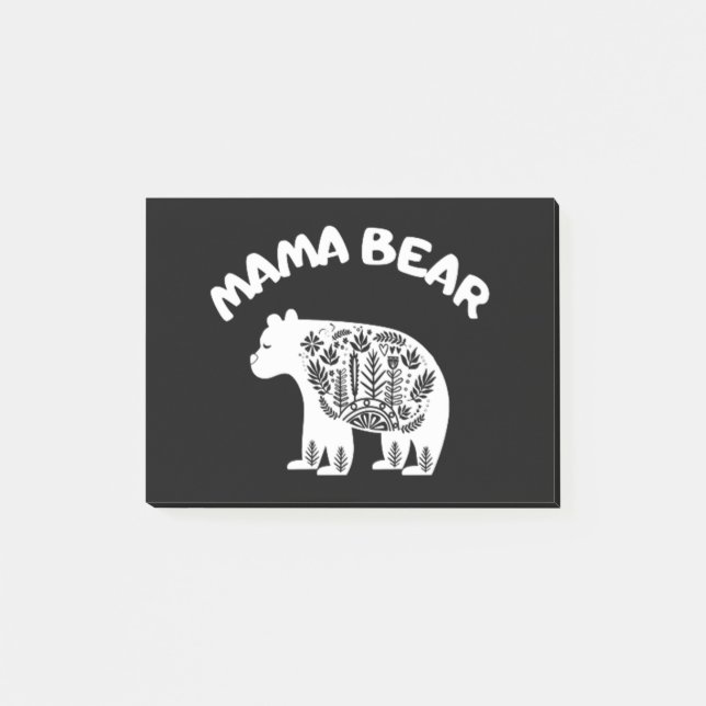 Bloco De Notas Mama Bear (Frente)