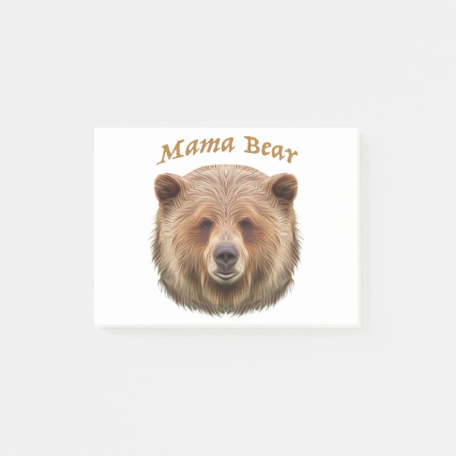 Bloco De Notas Mama Bear (Frente)