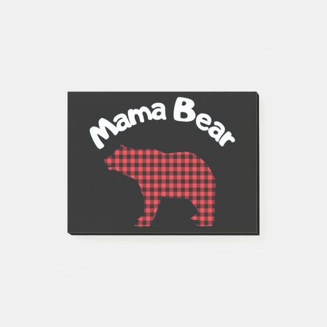 Bloco De Notas Mama Bear (Frente)