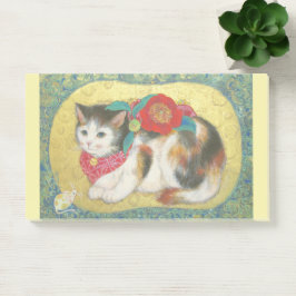 Bloco De Notas Mameneko: The Camellia Kitten