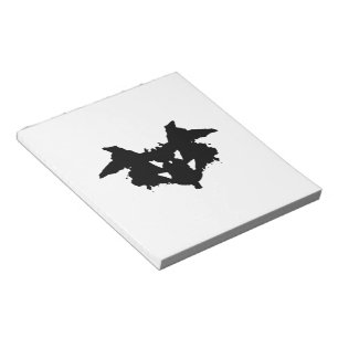 Bloco De Notas Mancha de tinta de Rorschach