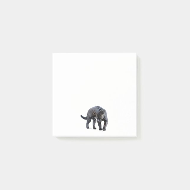 Bloco De Notas Manchas brancas de anotações do Jaguar Diablo (Frente)