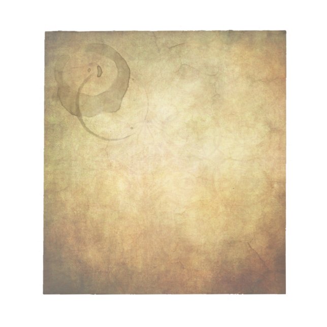 Bloco De Notas Manchas de café (Frente)