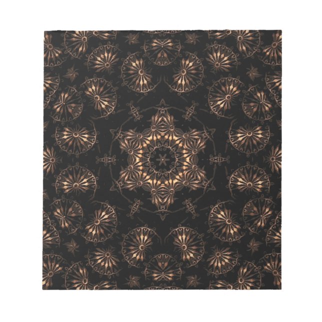 Bloco De Notas Mandala da Idade do Bronze (Frente)