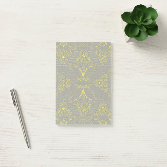 Bloco De Notas Mandala de Flores 4 (Escritótio)