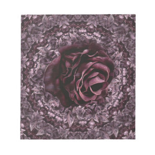 Bloco De Notas Mandala de Rosa