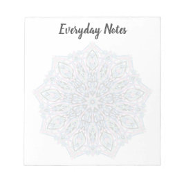 Bloco De Notas Mandala Espiritual Personalizada.