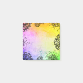 Bloco De Notas Mandala farbenfroh