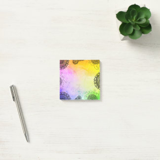 Bloco De Notas Mandala farbenfroh